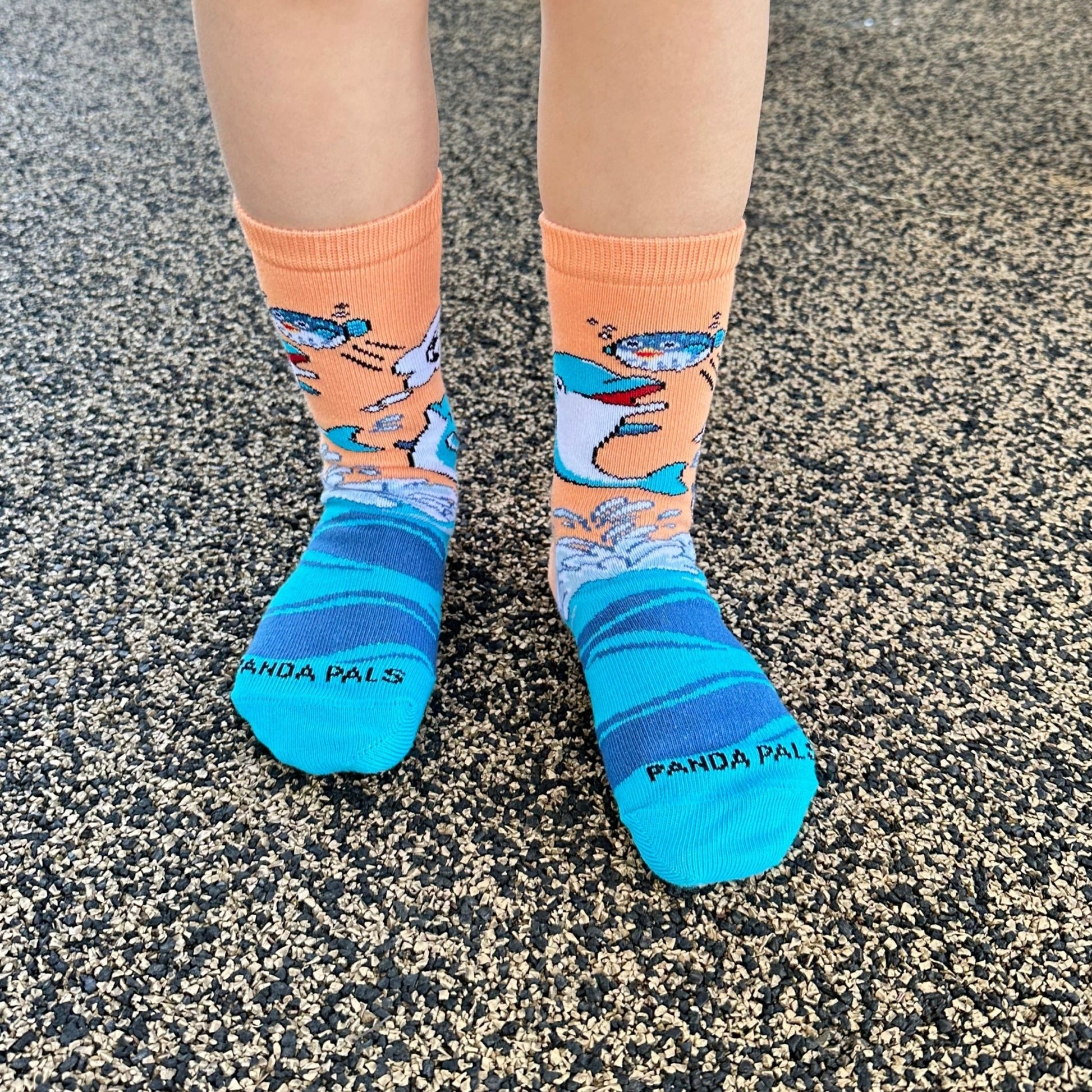 Dolphins and Soccer Socks from the Sock Panda (Ages 3 - 7)