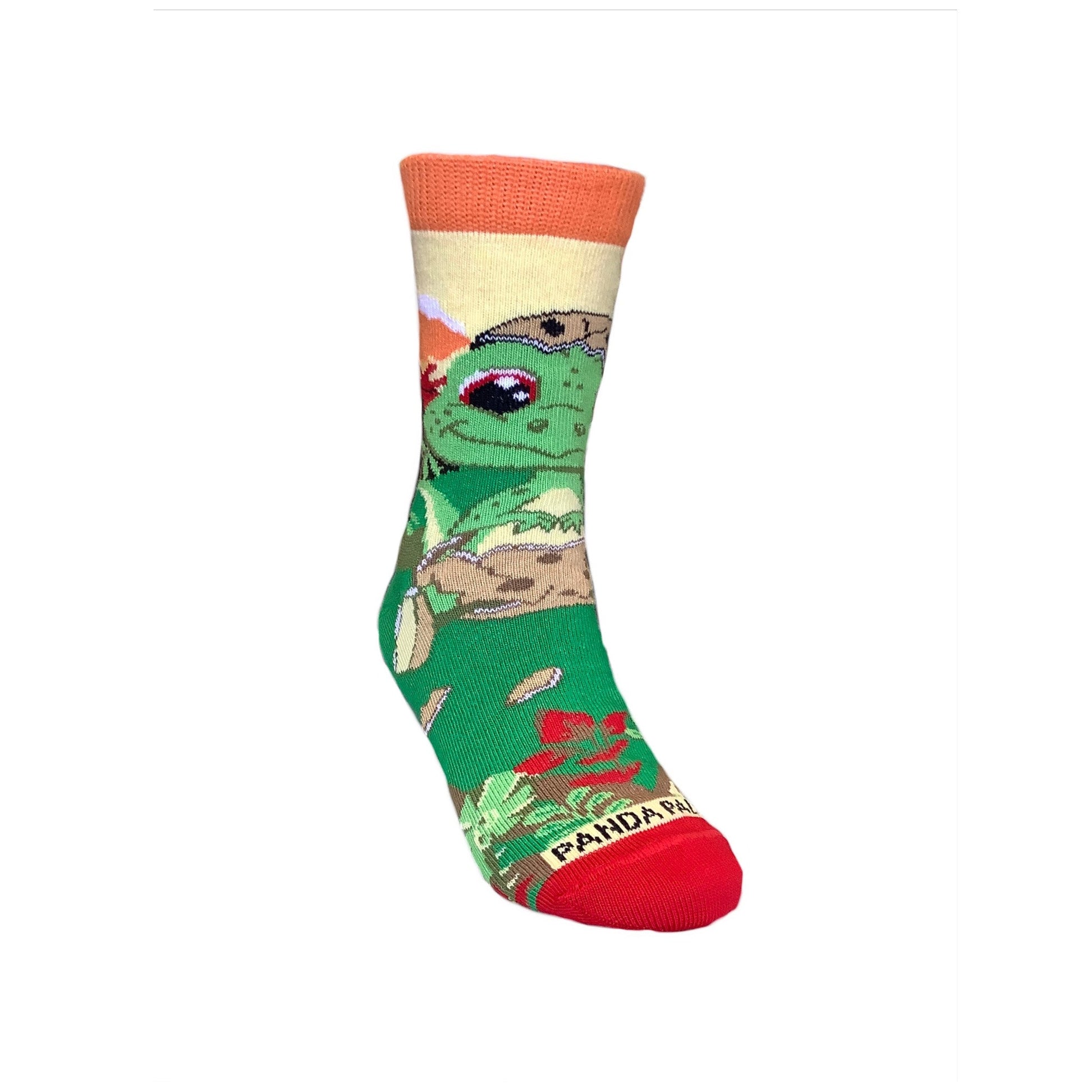 Egg Shell Baby Dinosaur Socks (Ages 3 - 7) from the Sock Panda