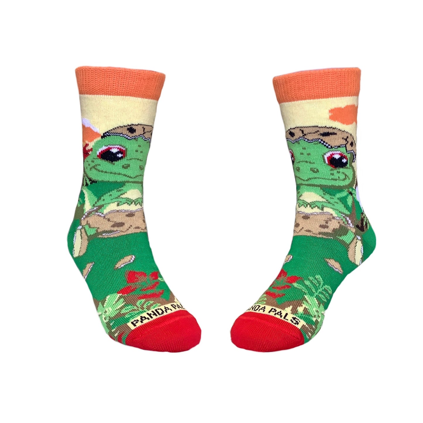 Egg Shell Baby Dinosaur Socks (Ages 3 - 7) from the Sock Panda