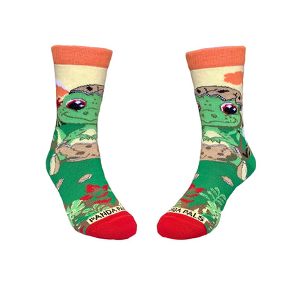 Egg Shell Baby Dinosaur Socks (Ages 3 - 7) from the Sock Panda
