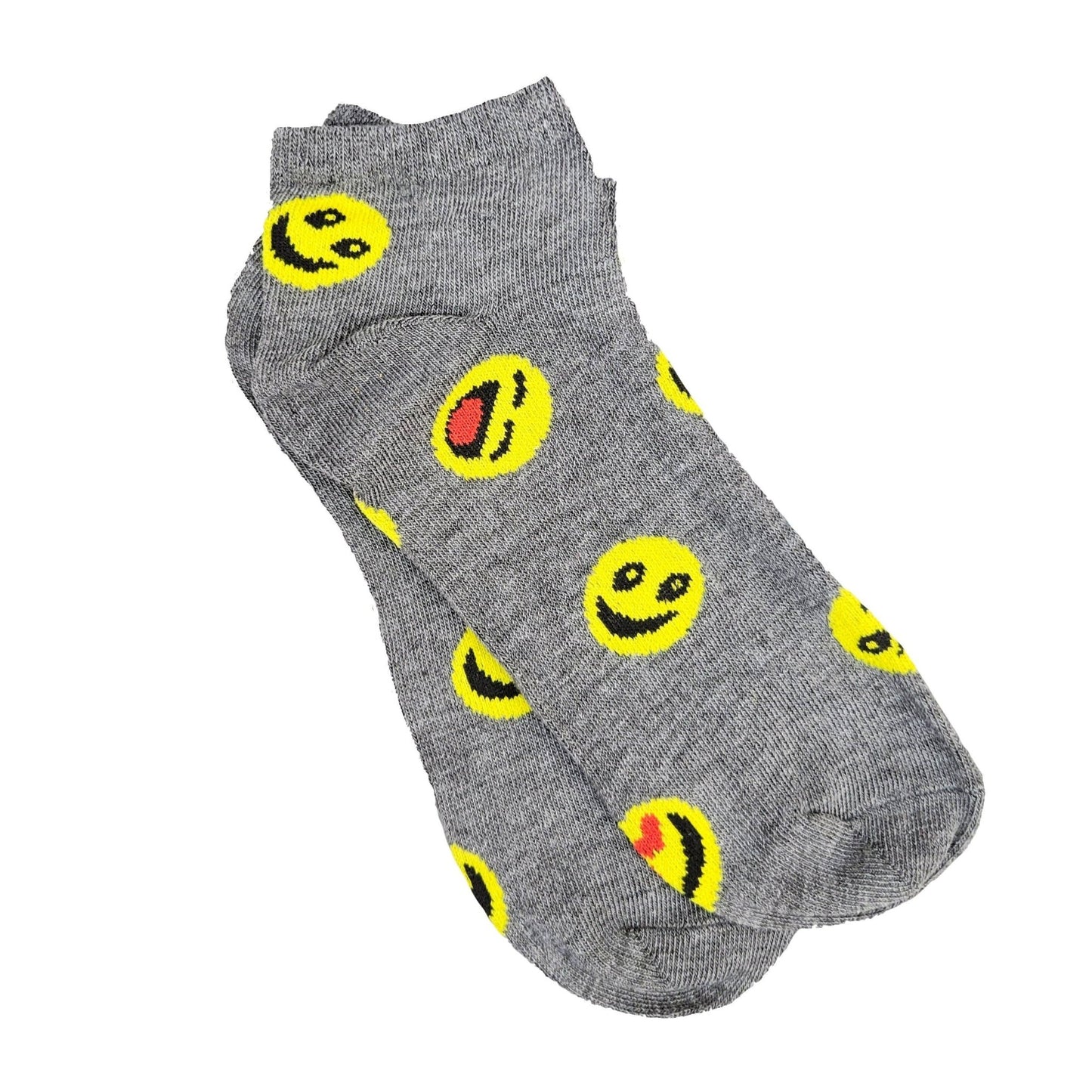 Emoji Ankle Socks (Adult Medium - Women's Shoe Sizes 5 - 10)