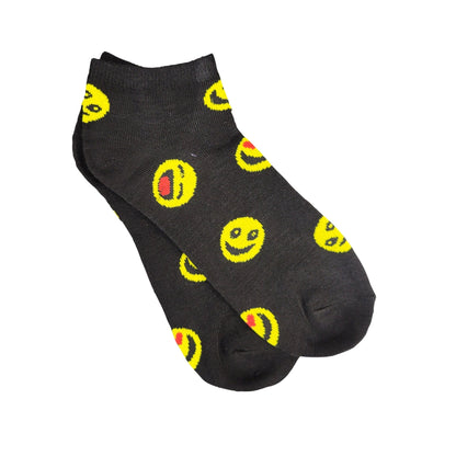 Emoji Ankle Socks (Adult Medium - Women's Shoe Sizes 5 - 10)