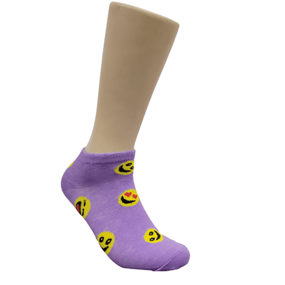 Emoji Ankle Socks (Adult Medium - Women's Shoe Sizes 5 - 10)