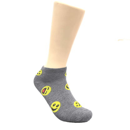 Emoji Ankle Socks (Adult Medium - Women's Shoe Sizes 5 - 10)