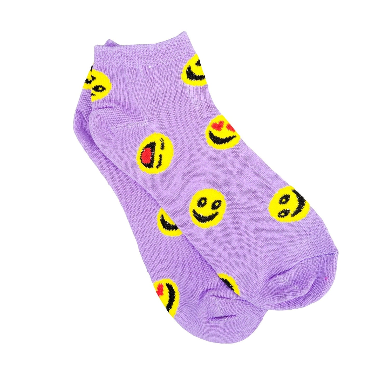 Emoji Ankle Socks (Adult Medium - Women's Shoe Sizes 5 - 10)