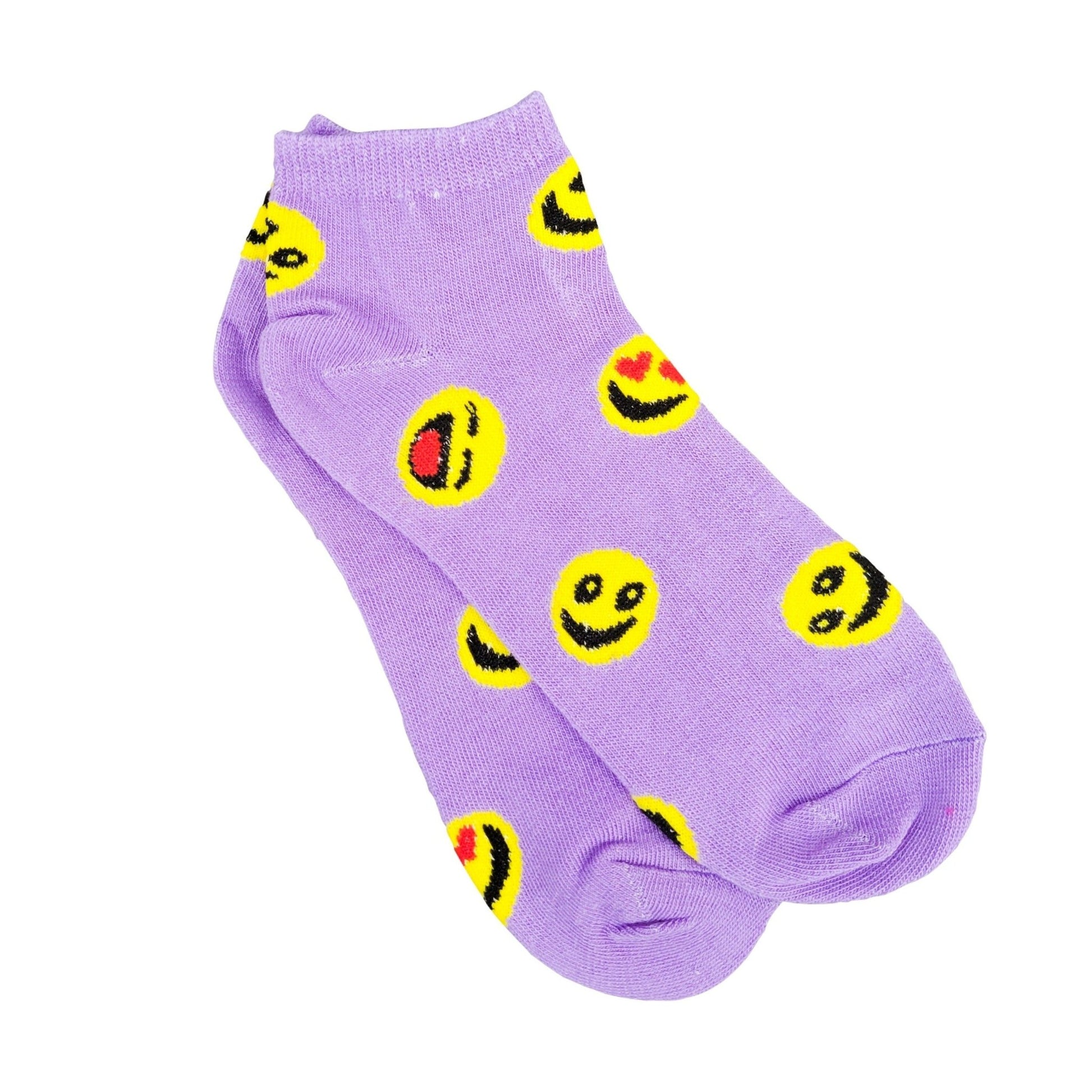 Emoji Ankle Socks (Adult Medium - Women's Shoe Sizes 5 - 10)