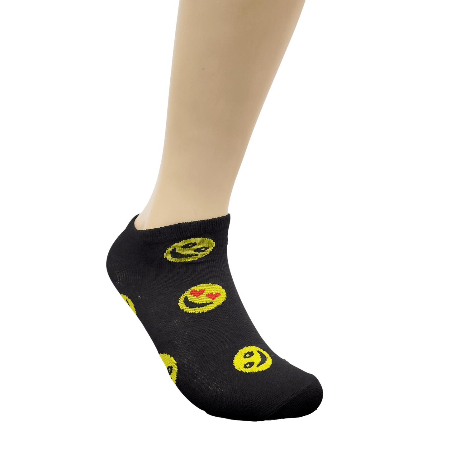 Emoji Ankle Socks (Adult Medium - Women's Shoe Sizes 5 - 10)