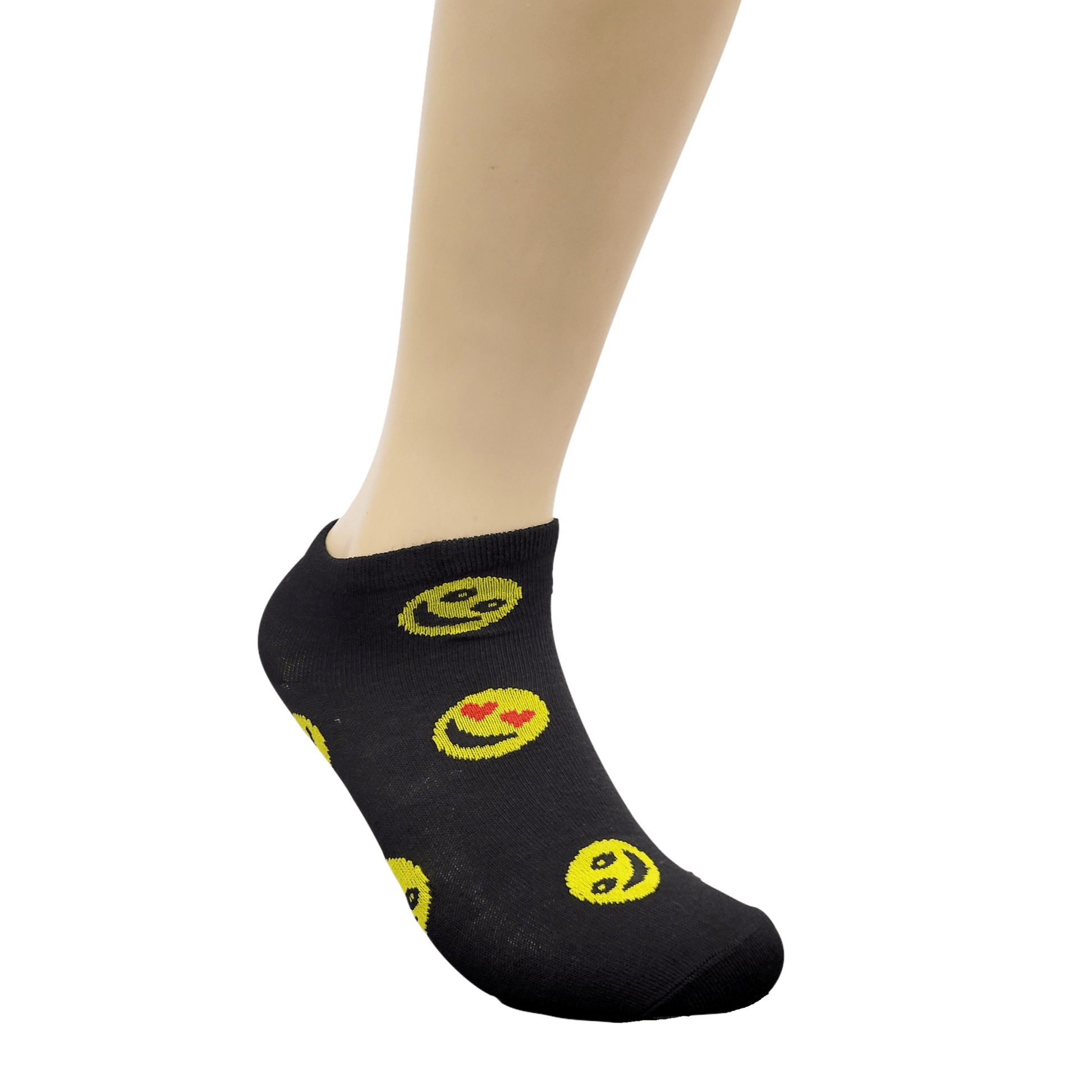 Emoji Ankle Socks (Adult Medium - Women's Shoe Sizes 5 - 10)