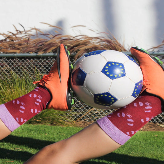 Fantastic Panda Pattern Tween Socks (Adult Small - Shoe Sizes 2 - 5)