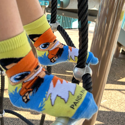 Fox Socks from the Sock Panda (Ages 3 - 7)