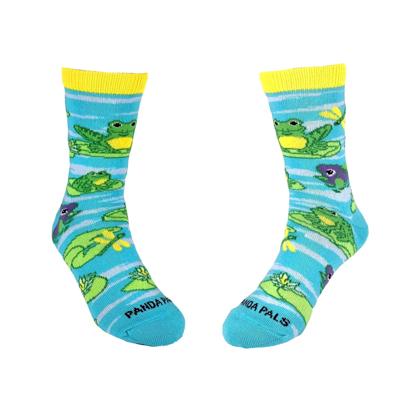 Frog on Lily Pads Socks from the Sock Panda (Ages 3 - 7)