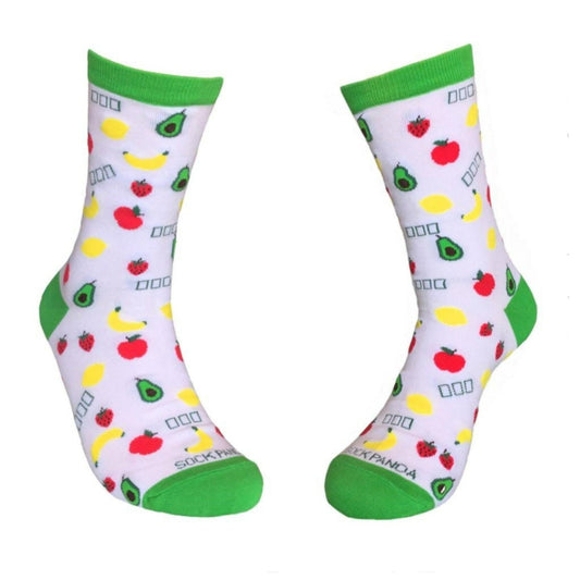 Fruit Pattern Socks from the Sock Panda (Adult Medium - Shoe Sizes 5 - 10)