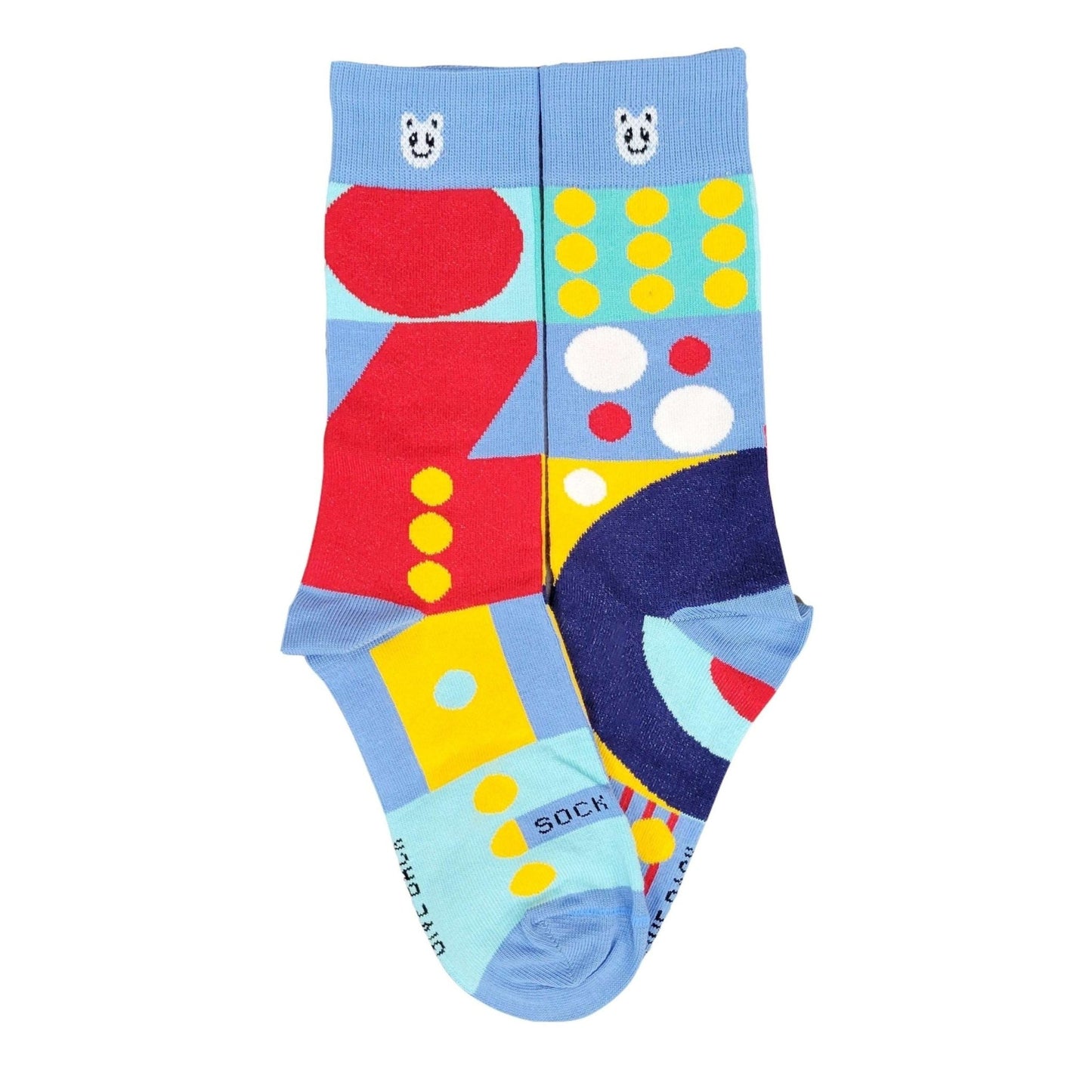Fun Abstract Geometric Pattern Socks from the Sock Panda (Adult Small - Shoe Sizes 2 - 5)