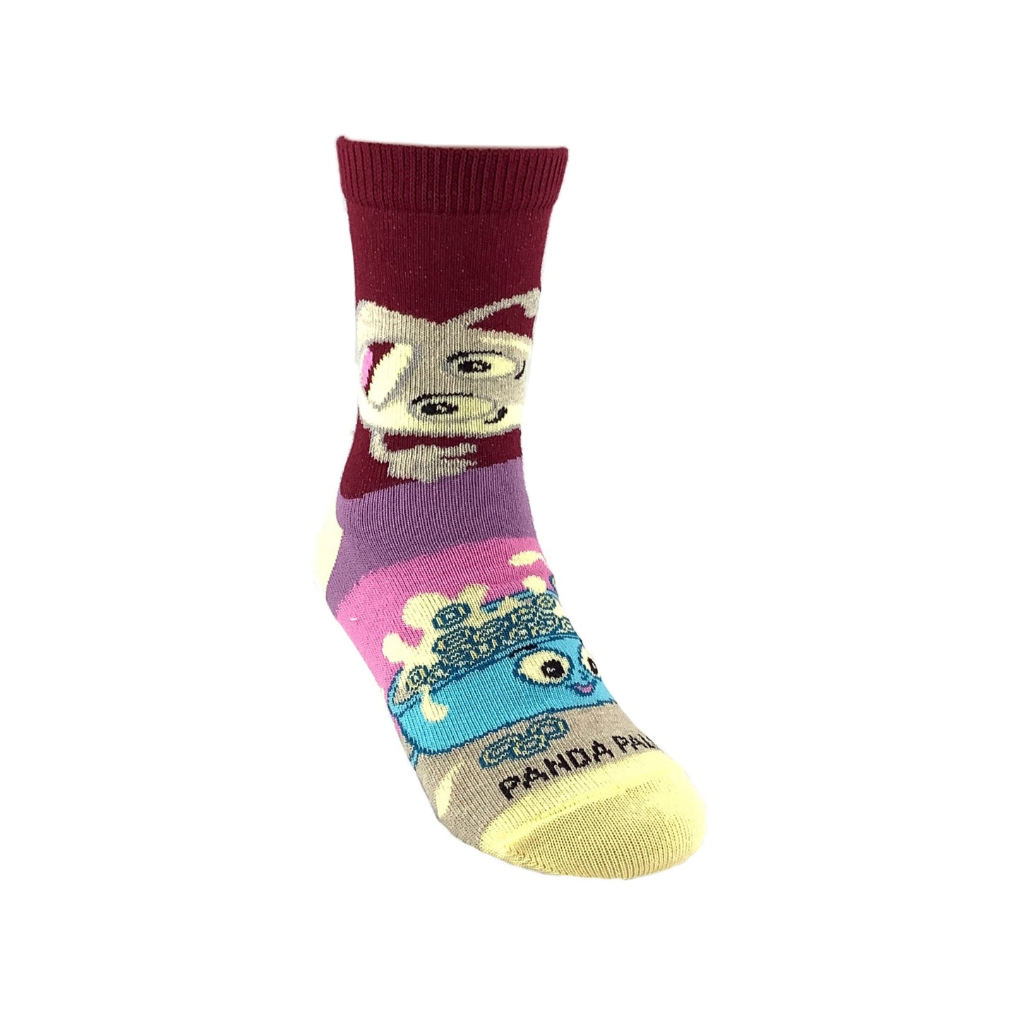 Fun Cereal and Milk Sock (Ages 3 - 7) from the Sock Panda