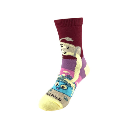 Fun Cereal and Milk Sock (Ages 3 - 7) from the Sock Panda