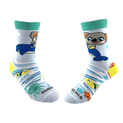 Fun Koala on a Dolphin Socks from the Sock Panda (Ages 3 - 7)