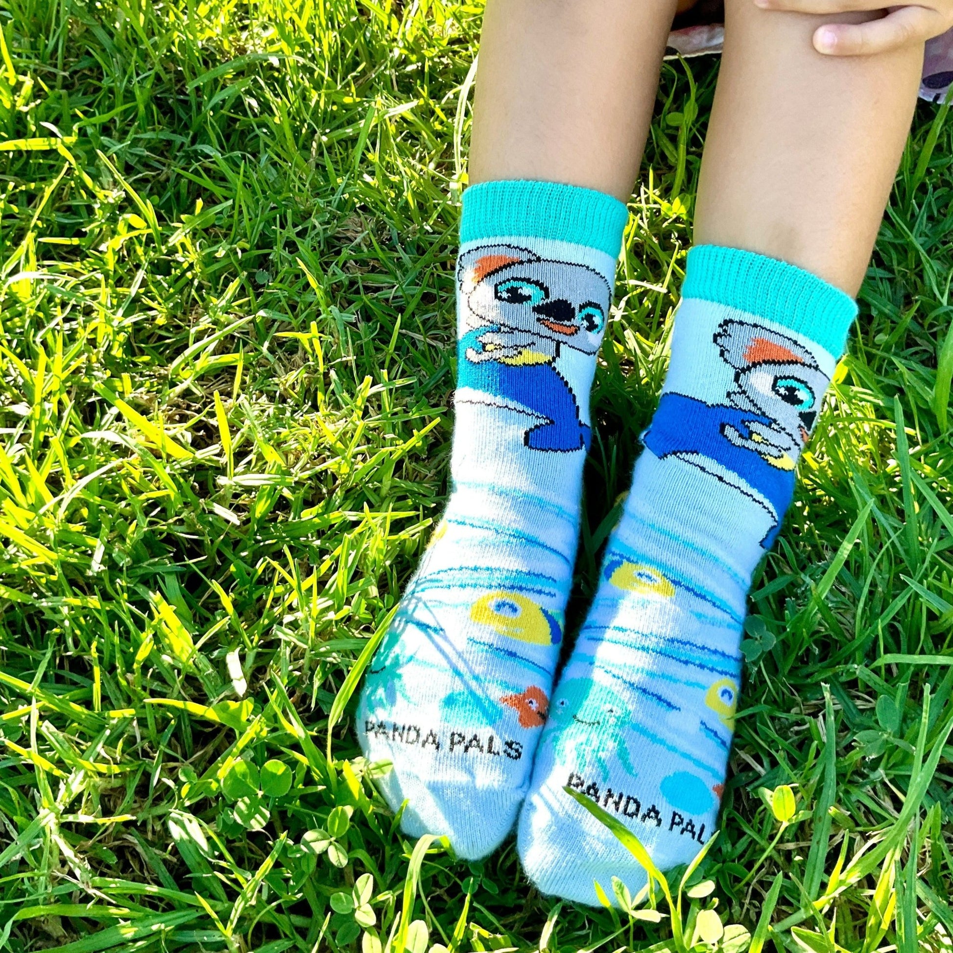Fun Koala on a Dolphin Socks from the Sock Panda (Ages 3 - 7)