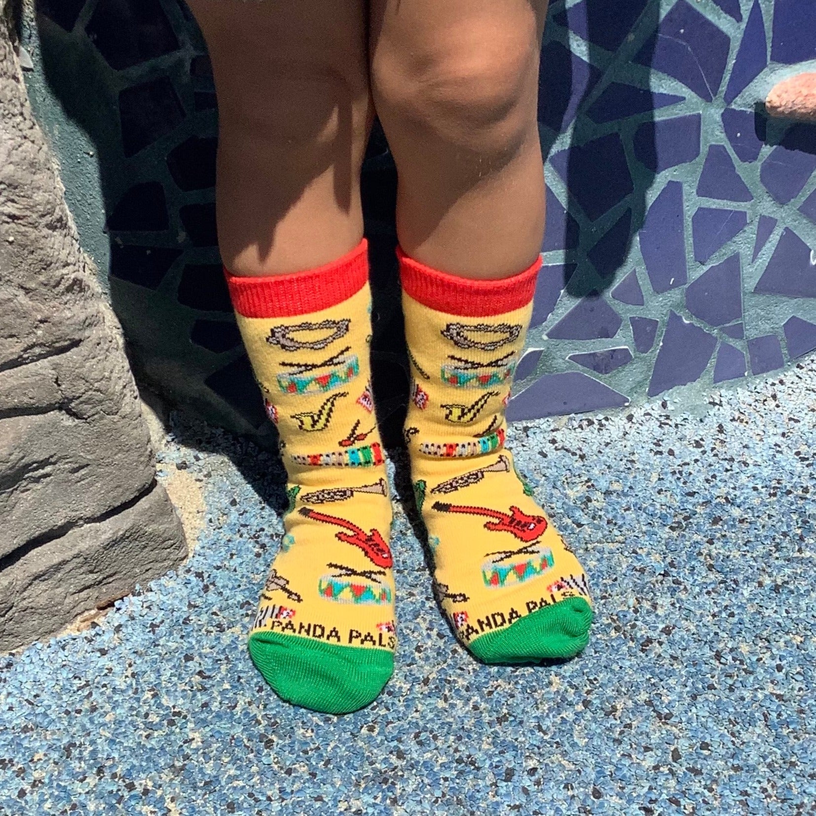 Fun Music Instruments Socks (Ages 3 - 7) from the Sock Panda