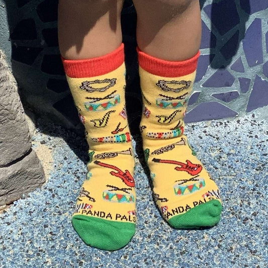 Fun Music Instruments Socks (Ages 3 - 7) from the Sock Panda