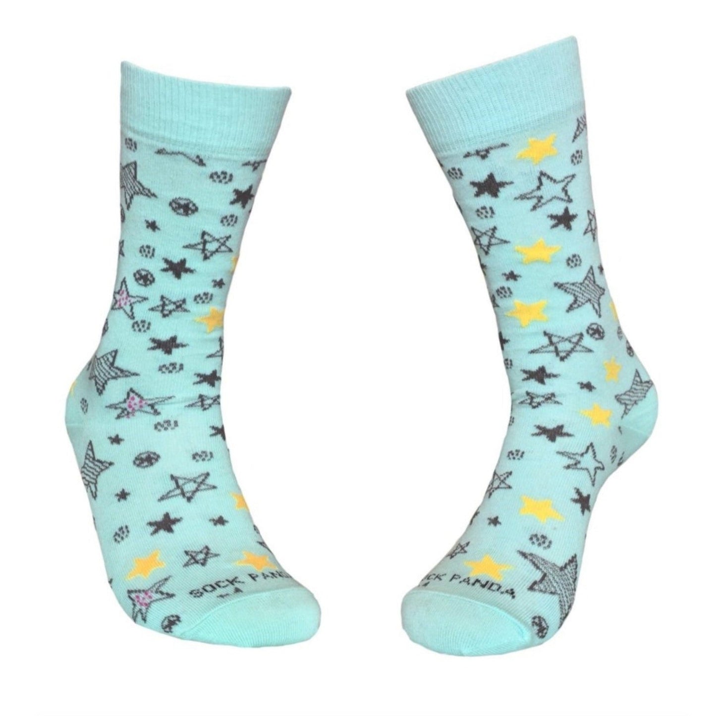 Fun Star Pattern Socks from the Sock Panda
