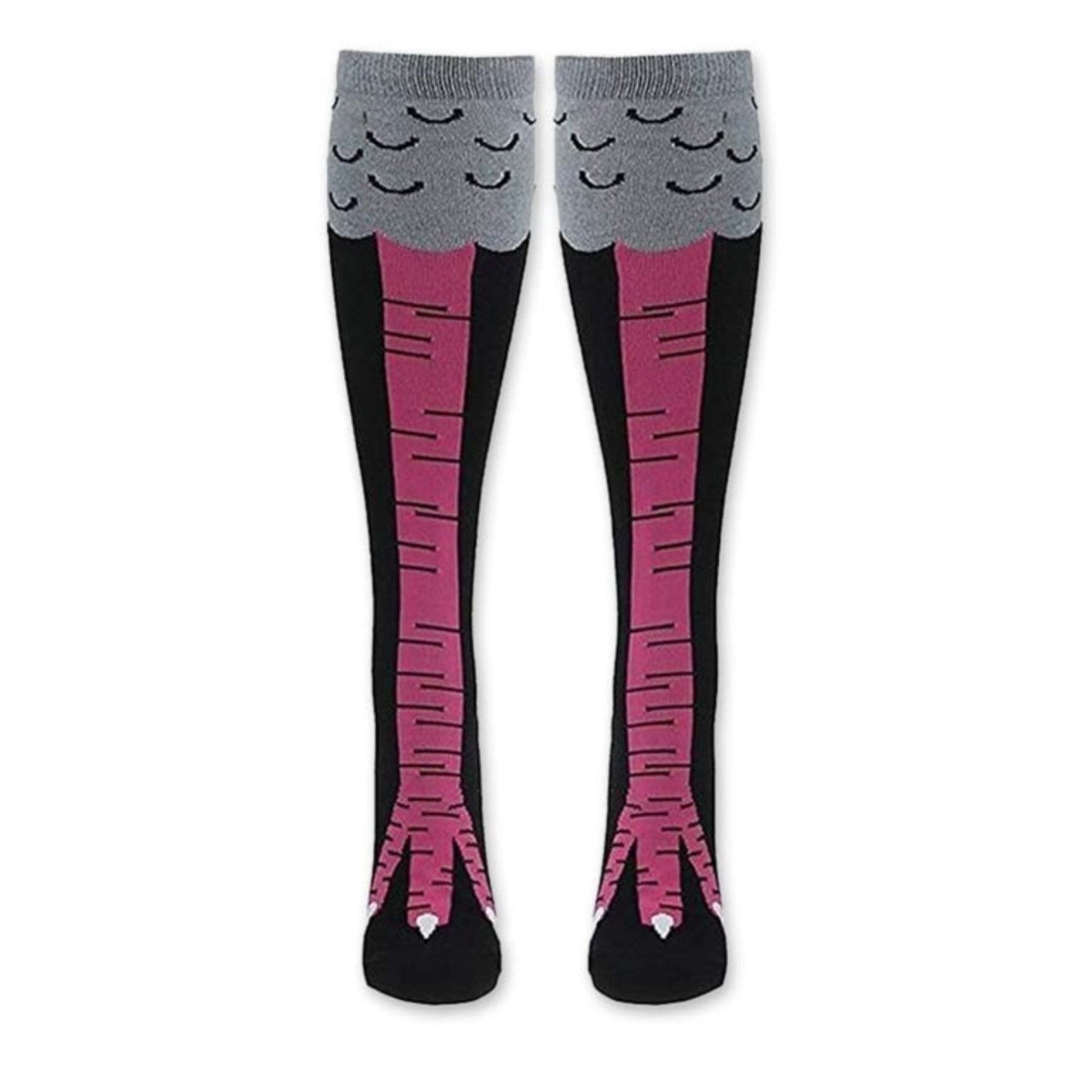 Funny Chicken Leg Socks (Knee High)