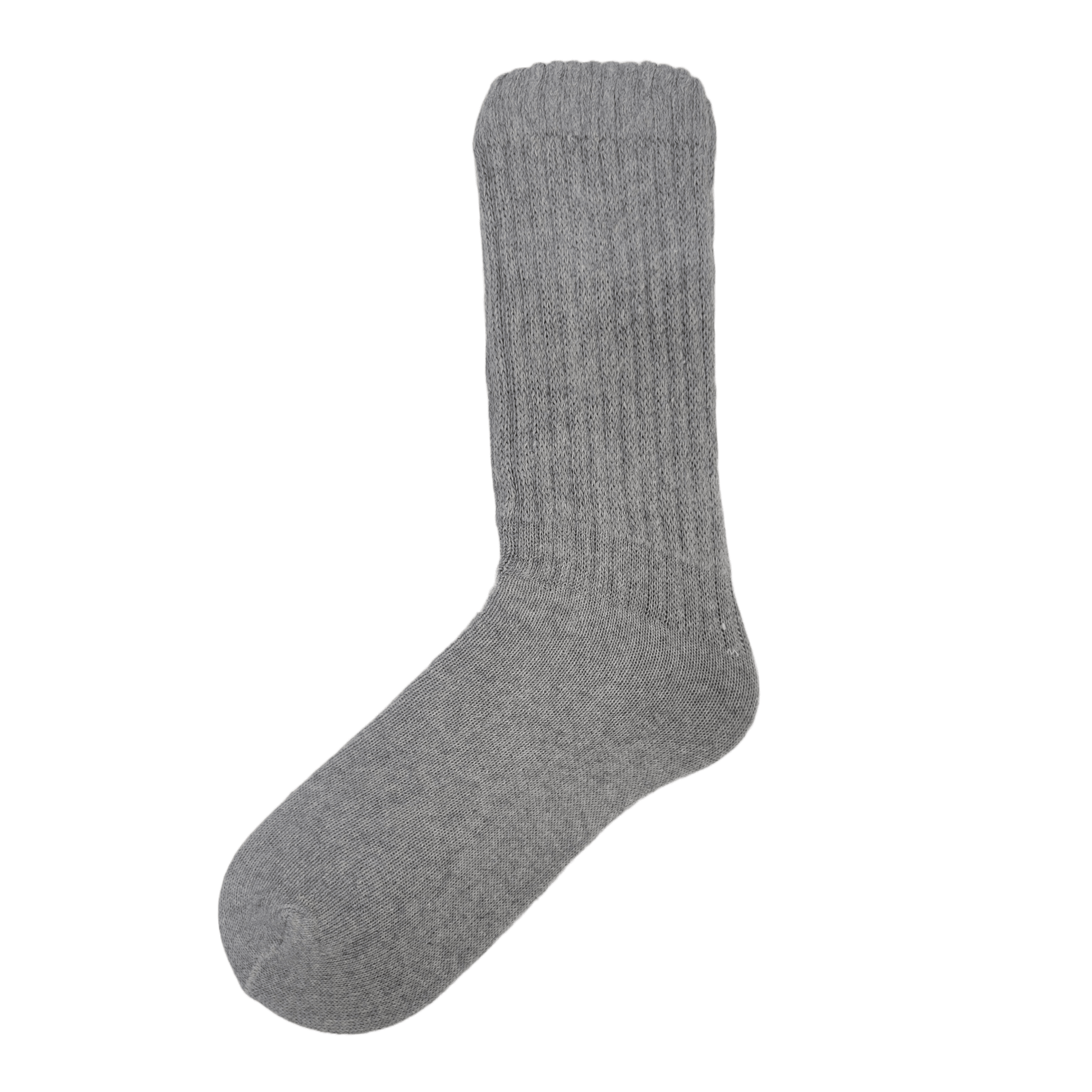 Grey Slouch Socks from the Sock Panda