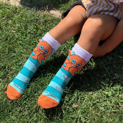 Happy Octopus Socks (Ages 0 - 7) from the Sock Panda