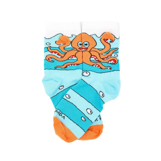 Happy Octopus Socks (Ages 0 - 7) from the Sock Panda