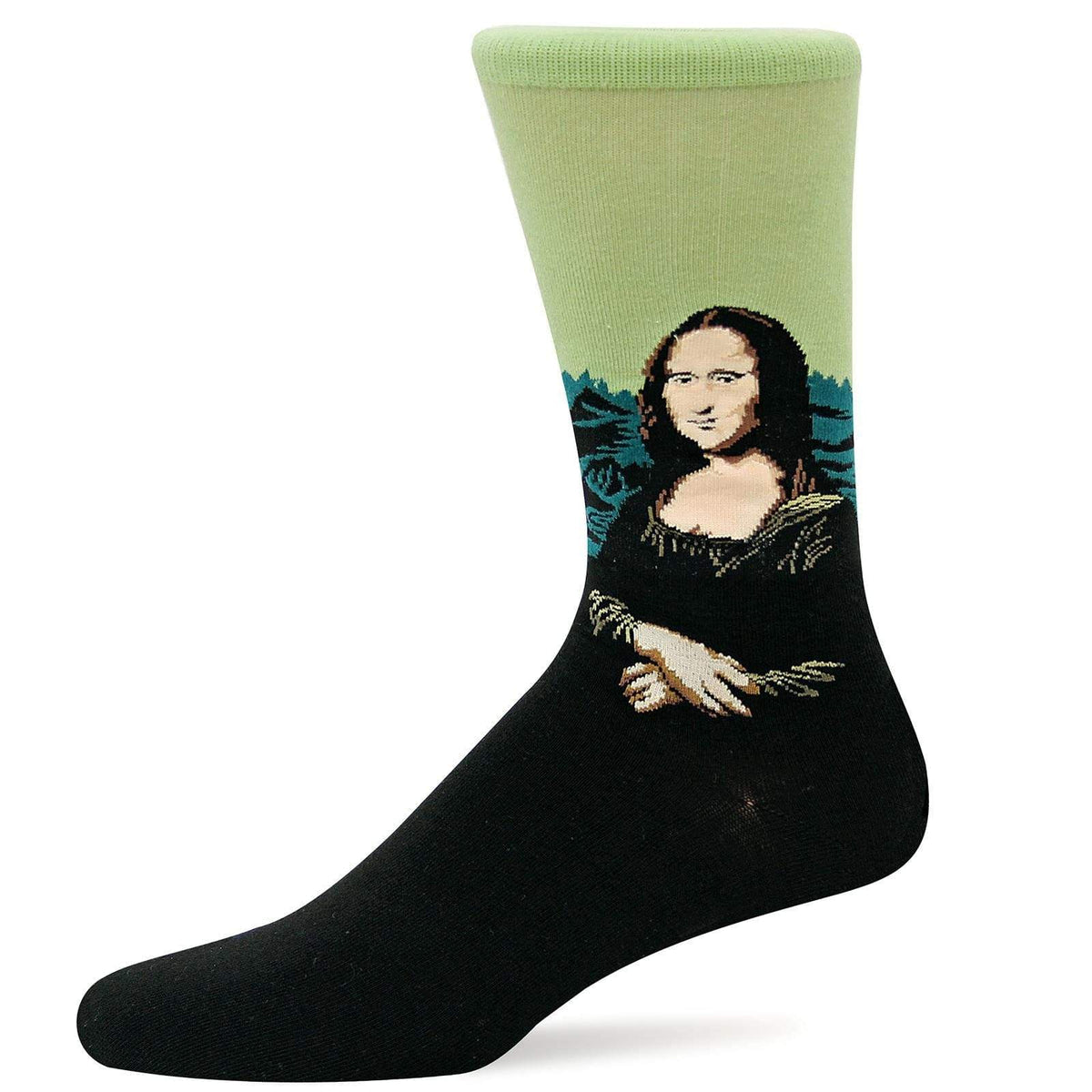 Famous Art Socks (Men's & Women's Sizes) Mona Lisa