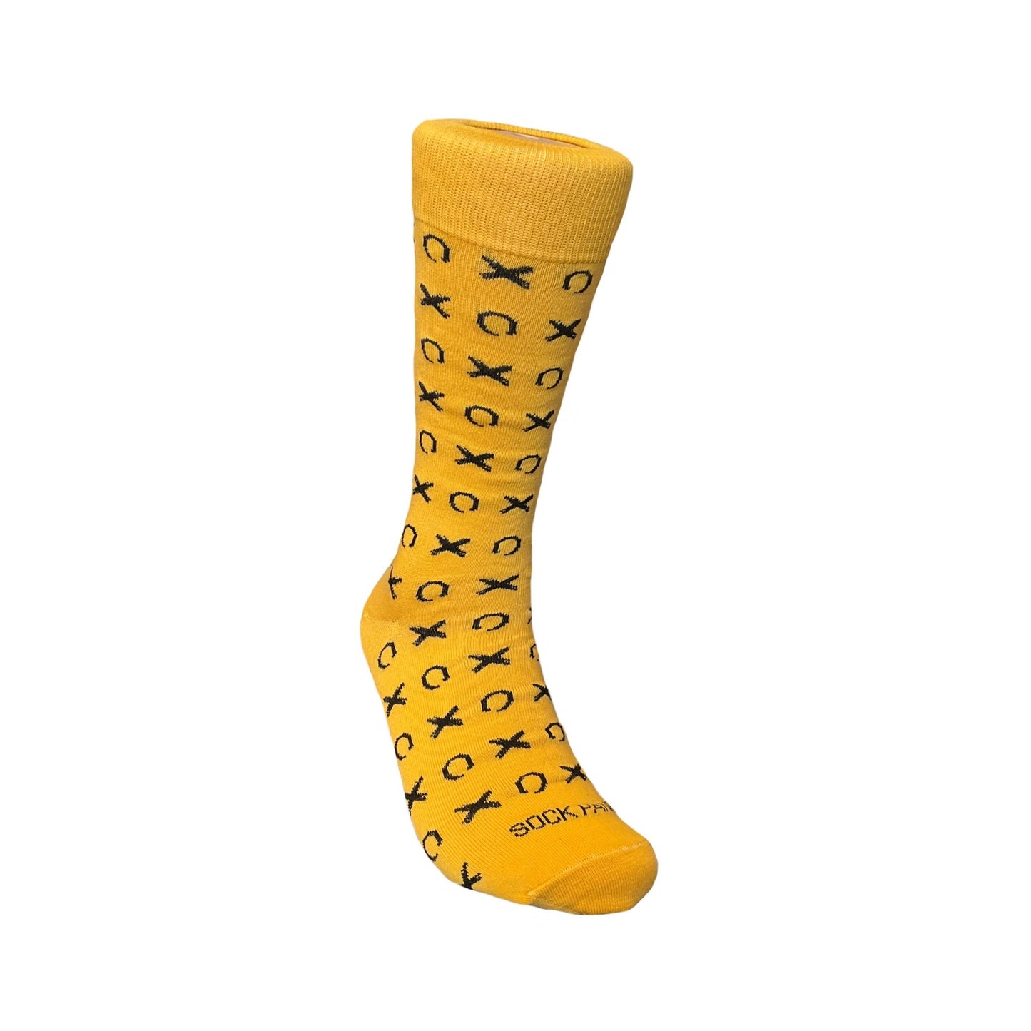 Hugs and Kisses (xoxo) Love Patterned Socks from the Sock Panda
