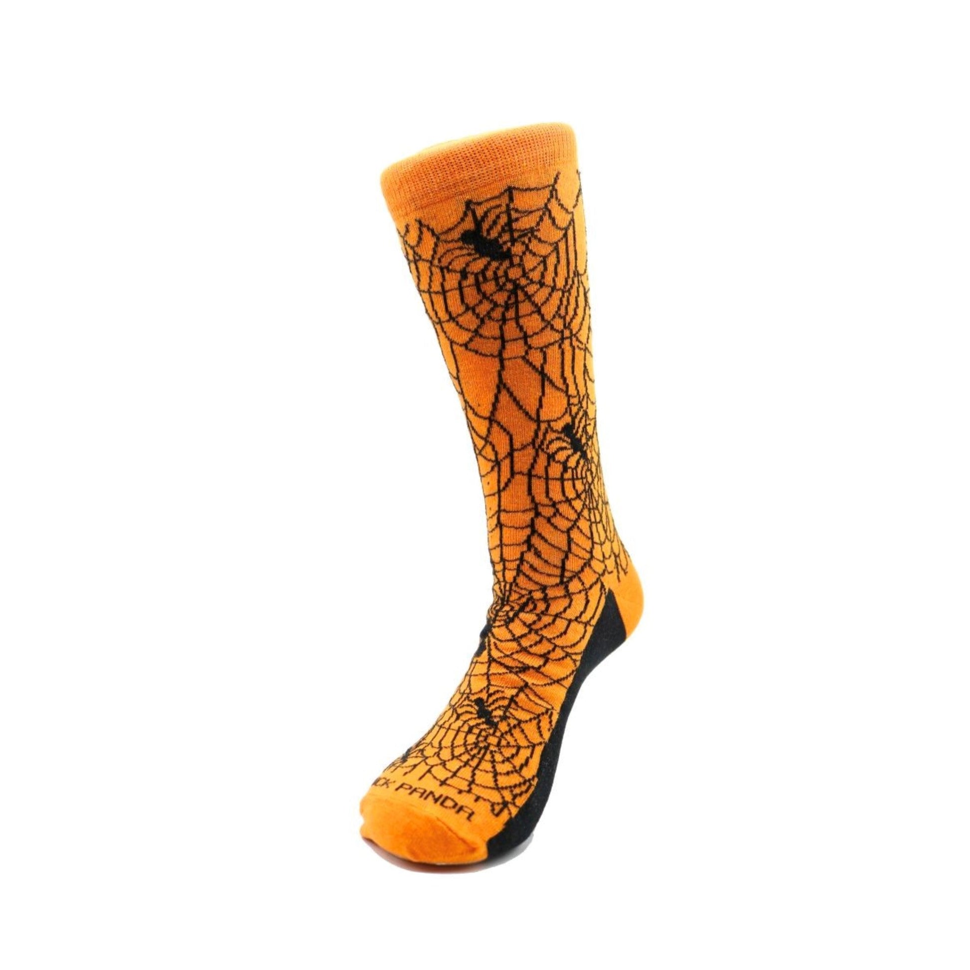 Intricate Spiderweb Pattern Socks (With Spider)