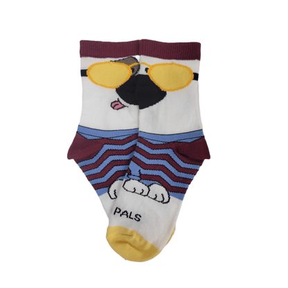 Jonathan the Dog Wearing Sunglasses Socks (Age 5 - 7)