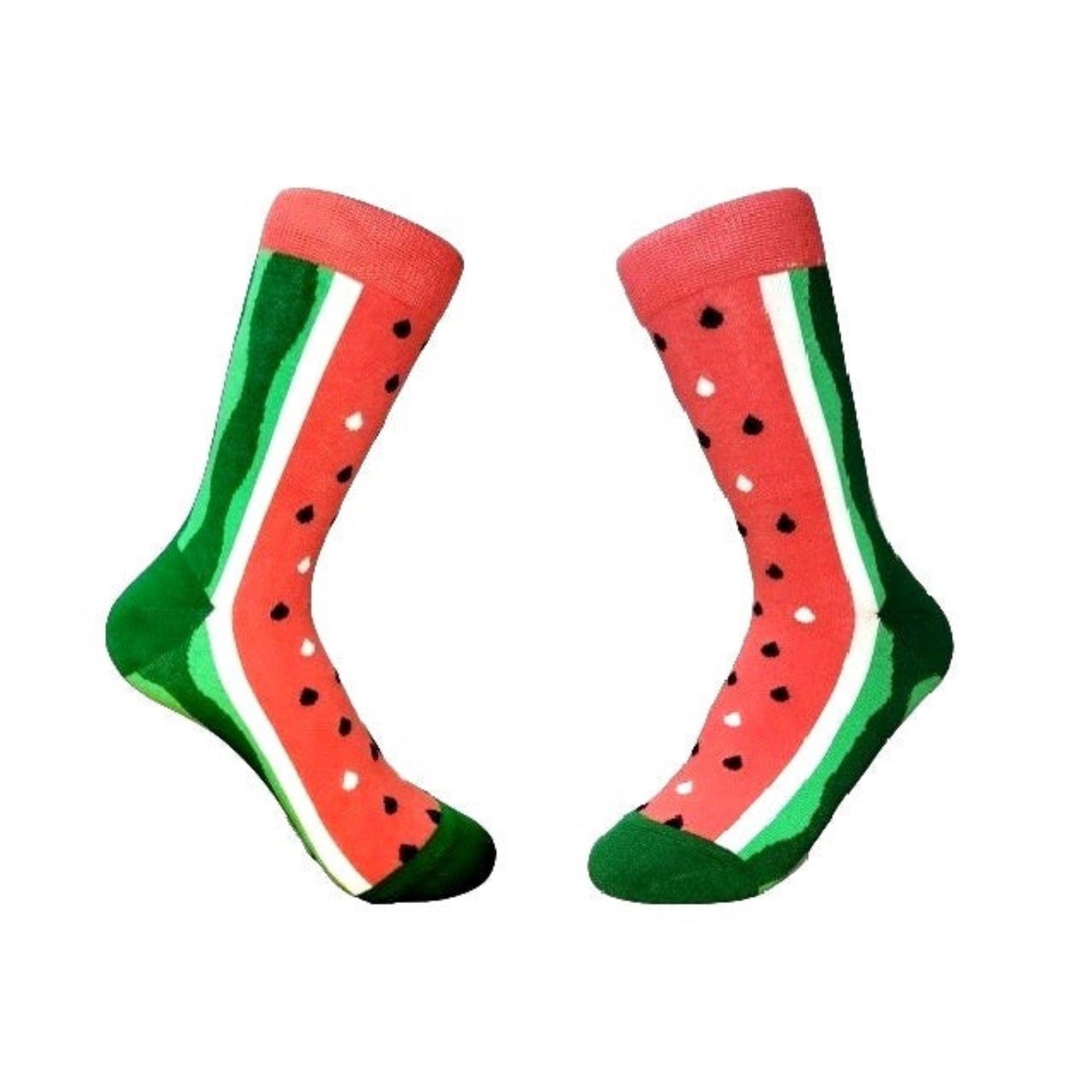 Juicy Watermelon Socks from the Sock Panda