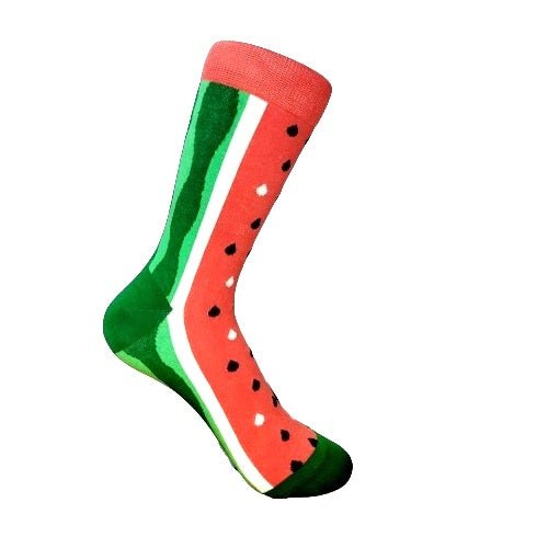 Juicy Watermelon Socks from the Sock Panda