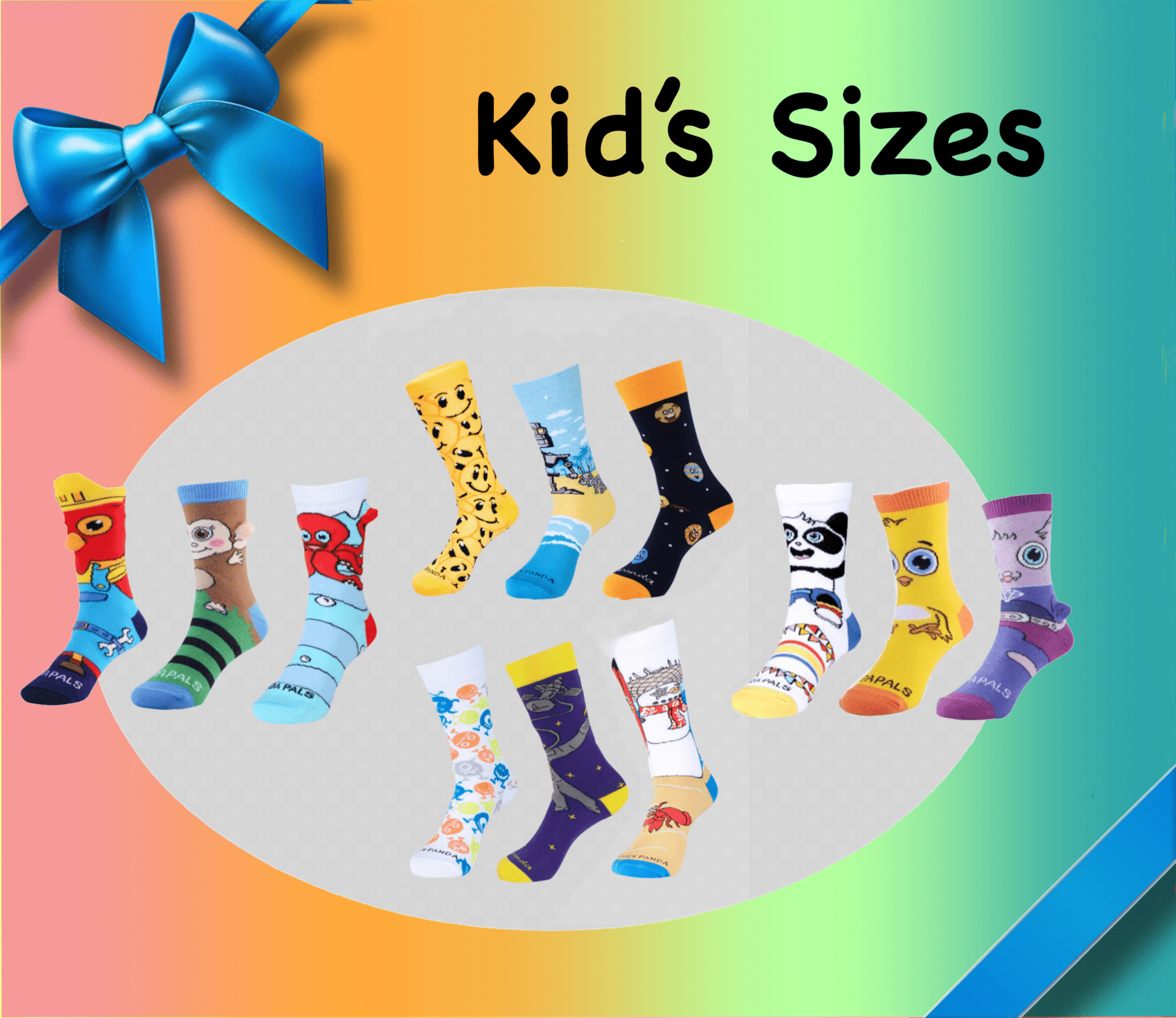 Kids Gift Sets (4-Pack) from the Sock Panda