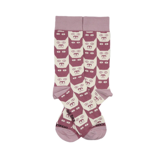 Kitty Cat Pattern Socks from the Sock Panda (Adult Medium - Women's Shoe Sizes 5 - 10)