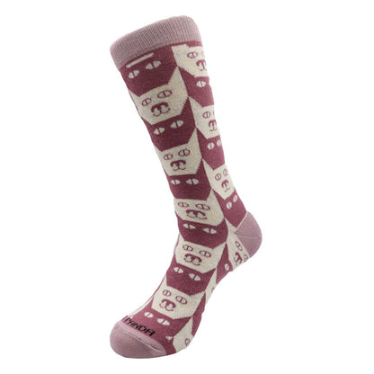 Kitty Cat Pattern Socks from the Sock Panda (Adult Medium - Women's Shoe Sizes 5 - 10)