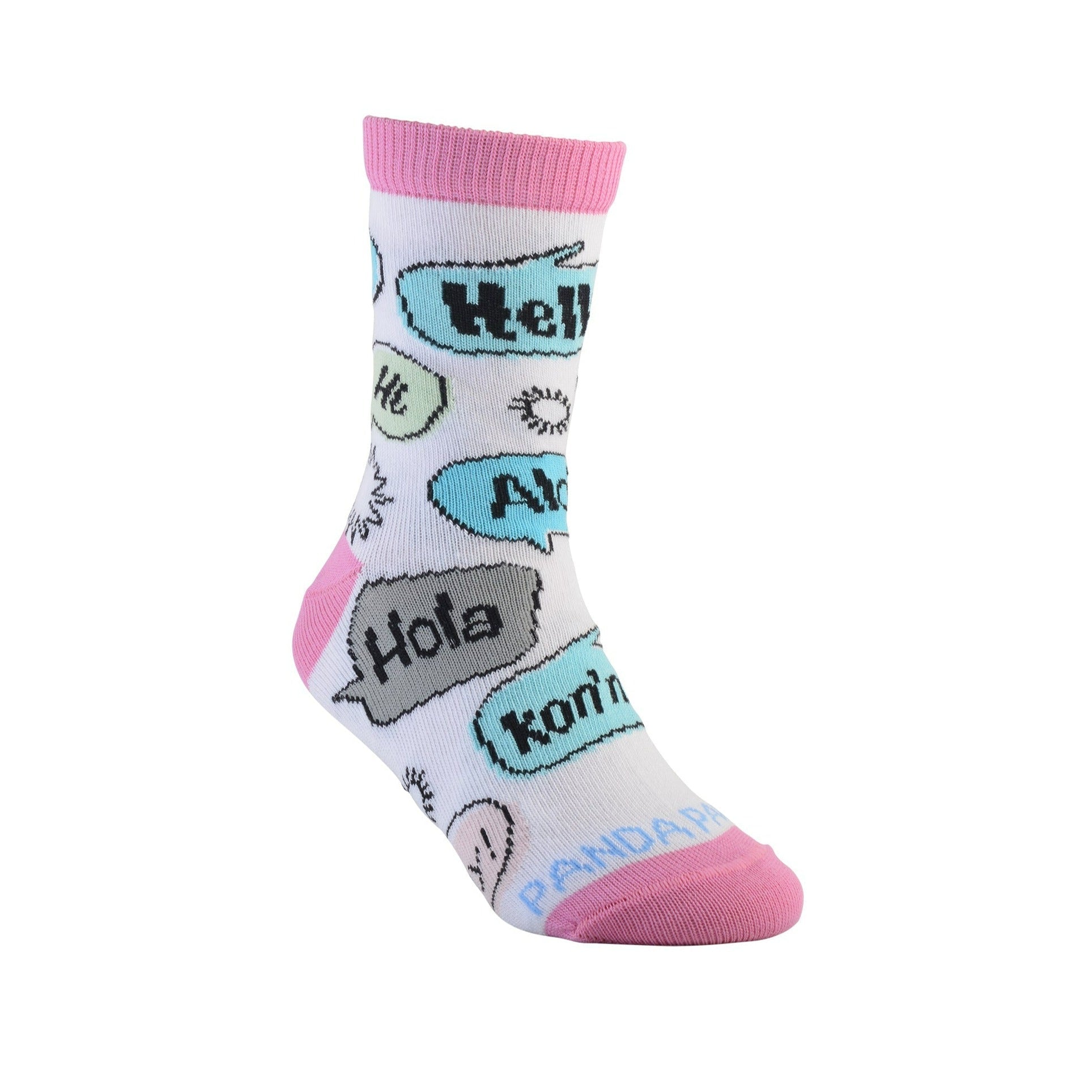 Languages of the World Socks (How to say "Hello") Ages 3 - 5