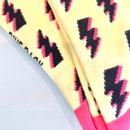 Lightning Bolts Socks (Adult Medium - Women's Shoe Sizes 5 - 10)