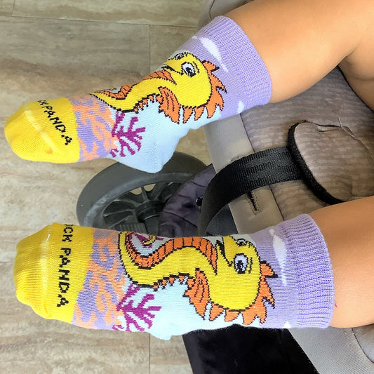 Magical Seahorse Kids Socks from the Sock Panda (Ages 0-1 and 1-2)