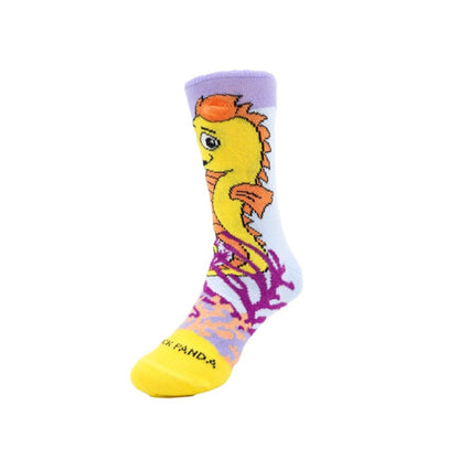 Magical Seahorse Kids Socks from the Sock Panda (Ages 0-1 and 1-2)