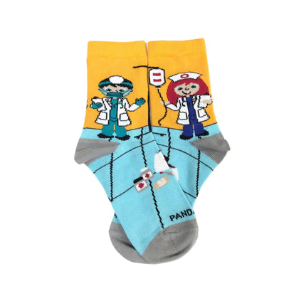 Medical Doctors Kids Socks (Ages 3 - 5)