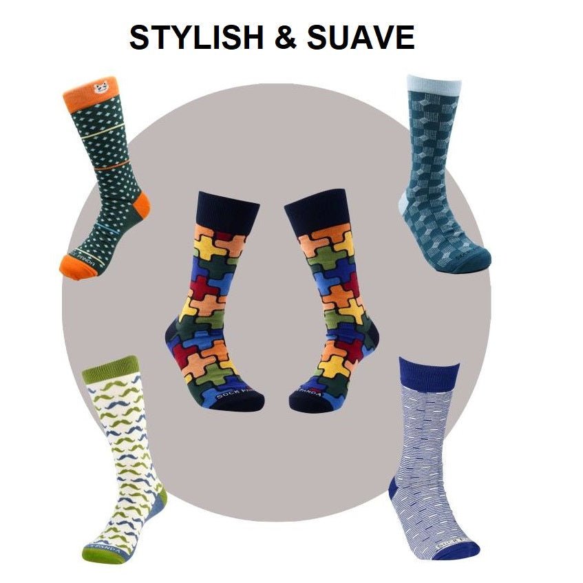 Men's Gift Sets (4-Pack) from the Sock Panda