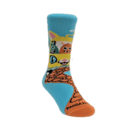 Monster Bus Socks from the Sock Panda (Ages 3 - 7)