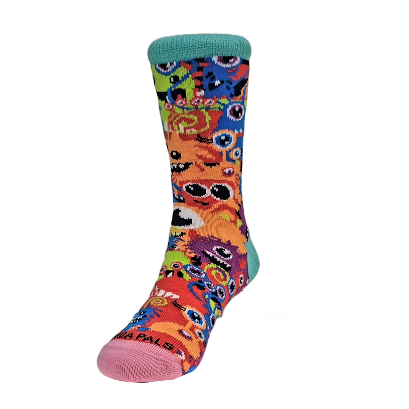 Monster Face Pattern Socks from the Sock Panda (Ages 3 - 7)