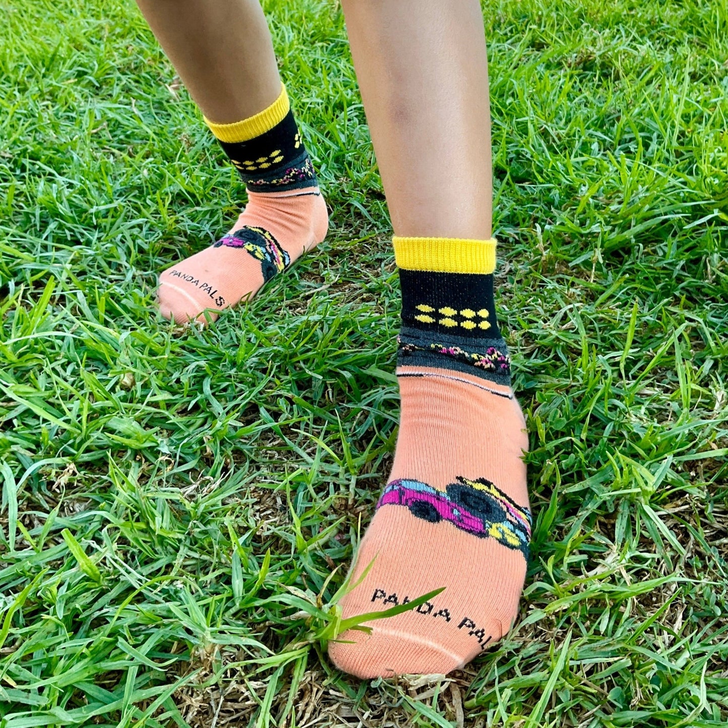 Monster Truck Racing Socks (Ages 3 - 7) from Sock Panda