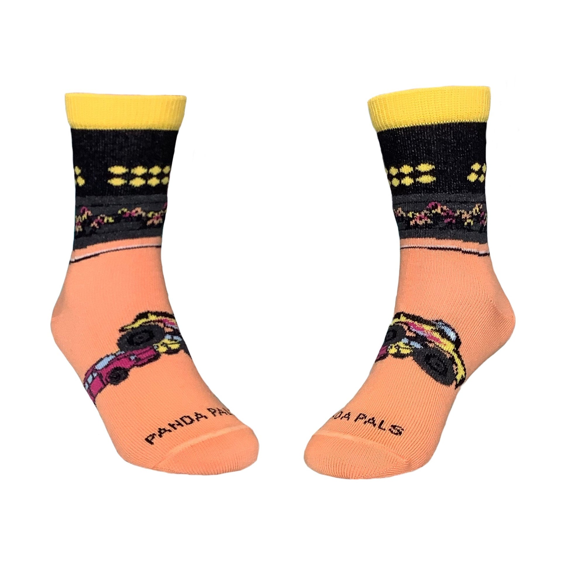 Monster Truck Racing Socks (Ages 3 - 7) from Sock Panda