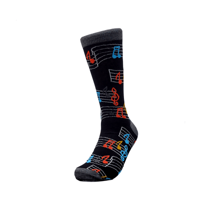 Music Note Pattern Socks from the Sock Panda