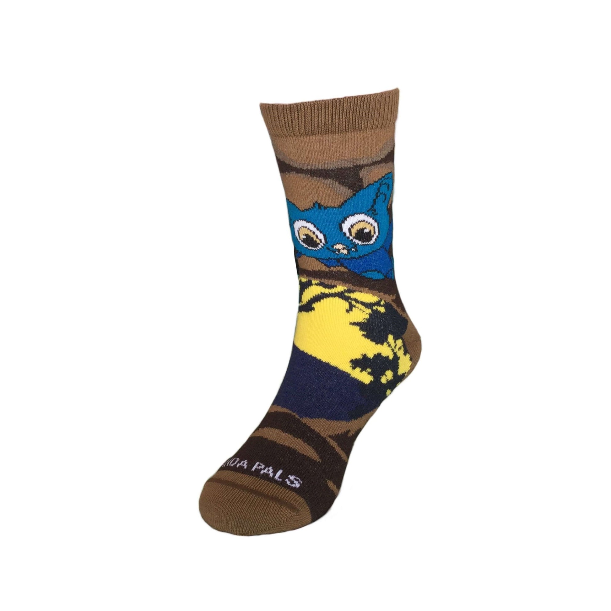 Batty Bat in a Tree Socks (Ages 3-5) from the Sock Panda