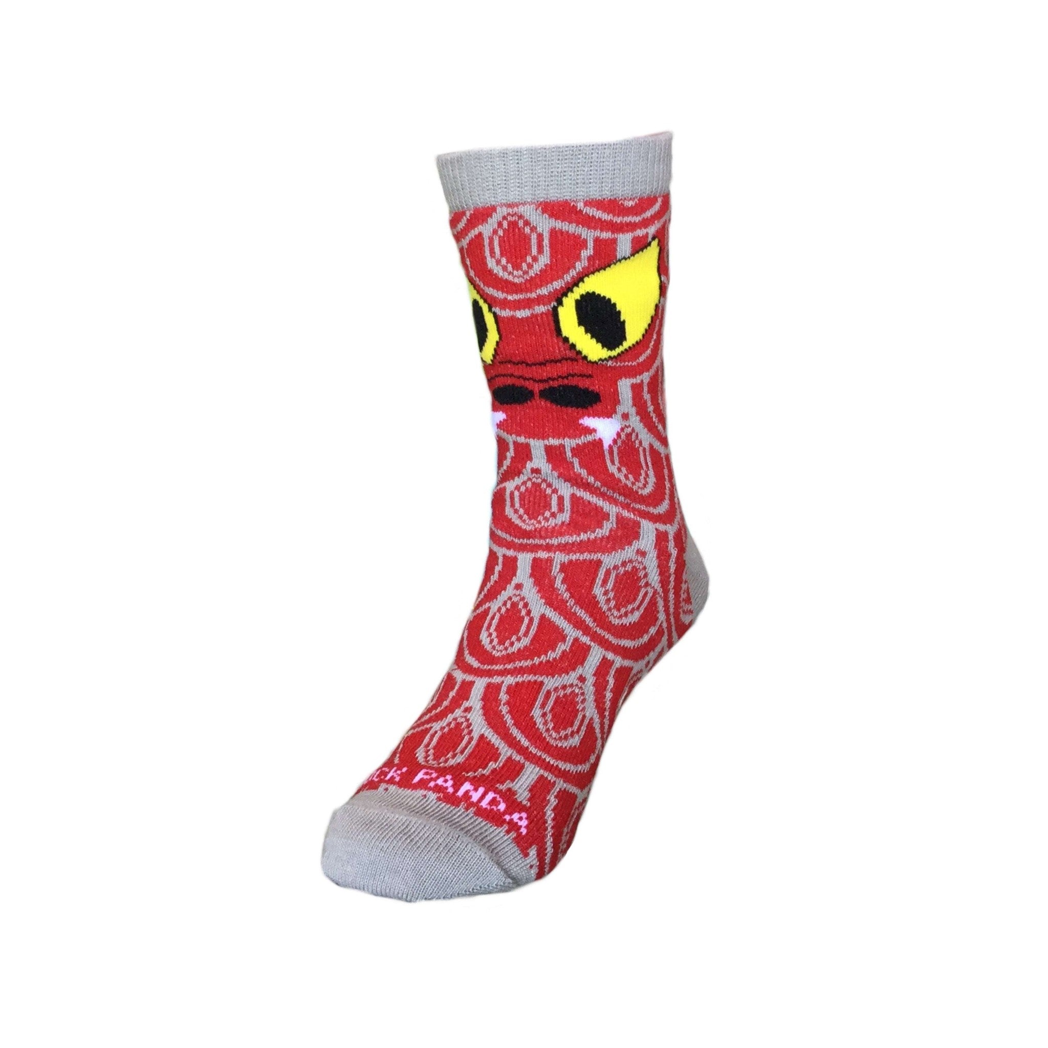 Drago the Fierce Red Dragon Socks (Ages 0-7)